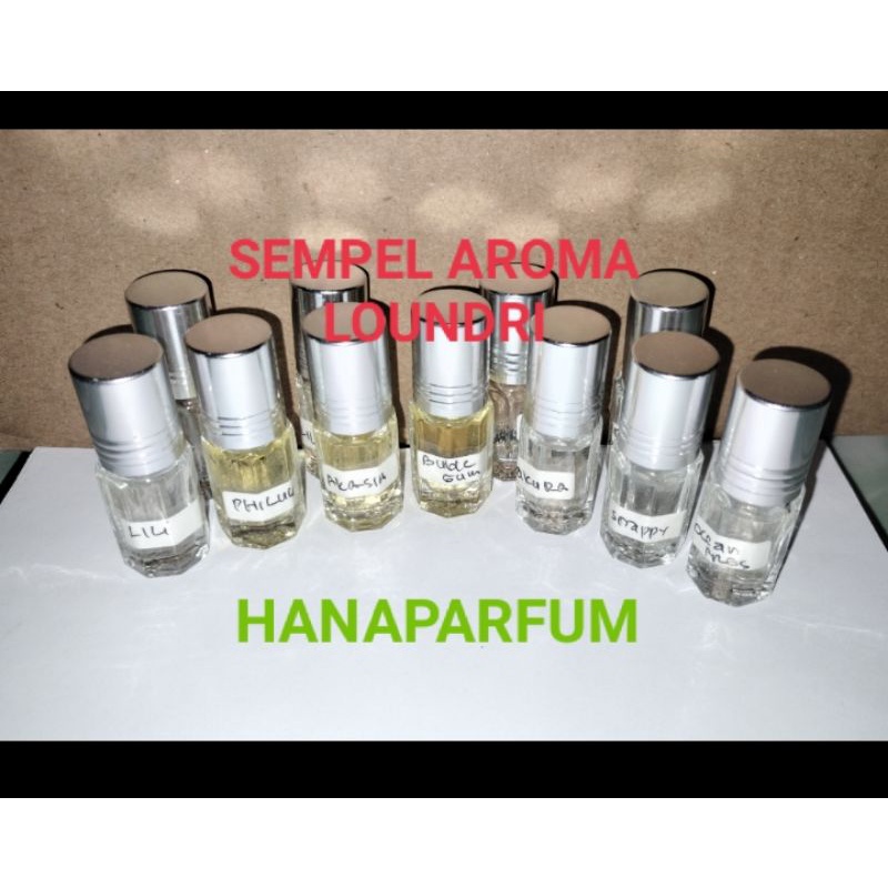 Sample Parfum Laundry 3ml botol Ar Rehab Oles