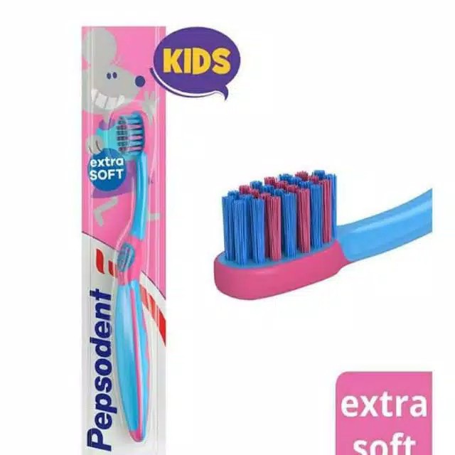 PEPSODENT Sikat Gigi Kids Extra Soft Sikat Gigi Anak