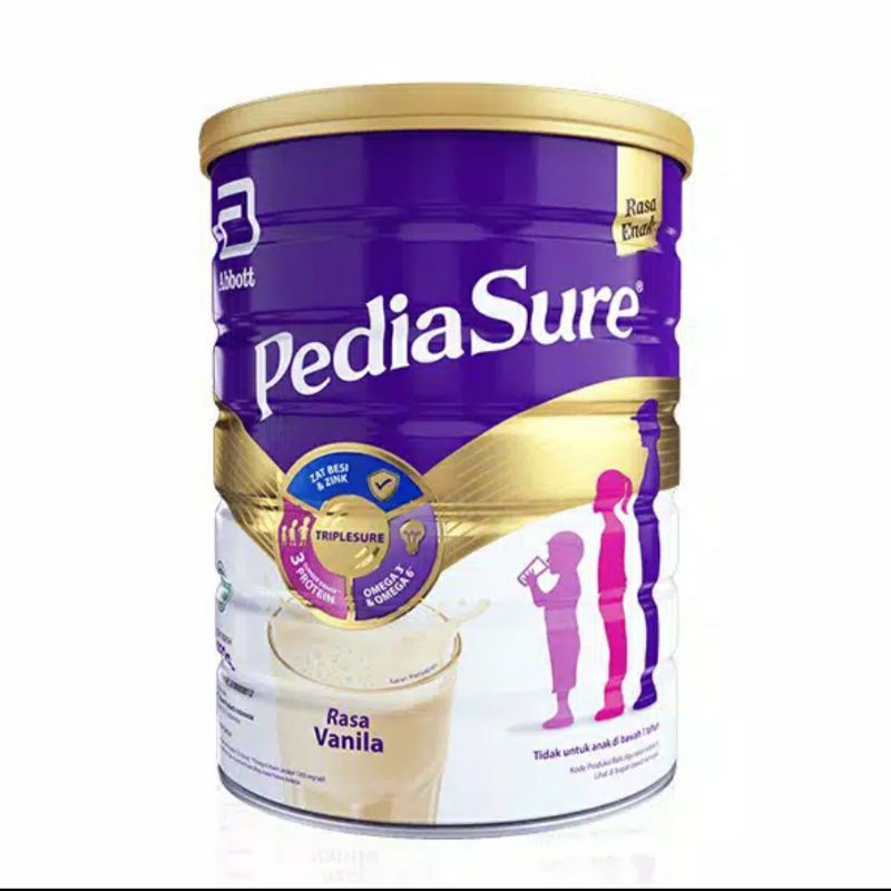 PEDIASURE VANILA 850Gr SUSU BUBUK PERTUMBUHAN ANAK TRIPLESURE COMPLETE