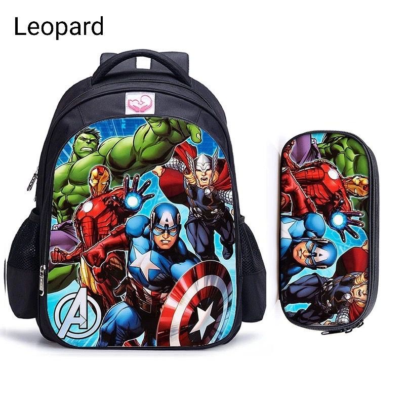 Rasta_Bags17 Tas Sekolah Anak TK - SD Tas Karakter Avenger Captain America  - Tas Anak Laki-Laki