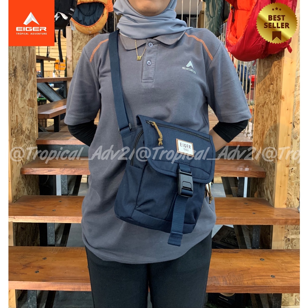 Eiger1 Tas Portraid Pouch 2L |Navy| 5346|Original Product