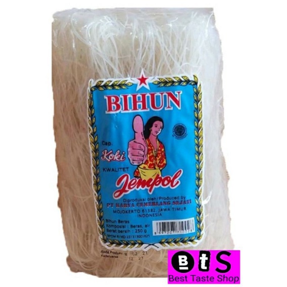 

Bihun Jempol Beras Cap Koki Jempol 250gr / Bihun Beras