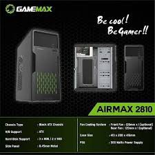 CASING GAMEMAX TIPE 2810 + PSU 500W