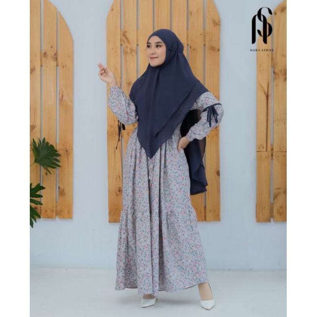 Gamis syakila Gamis murah Gamis Motif Gamis set