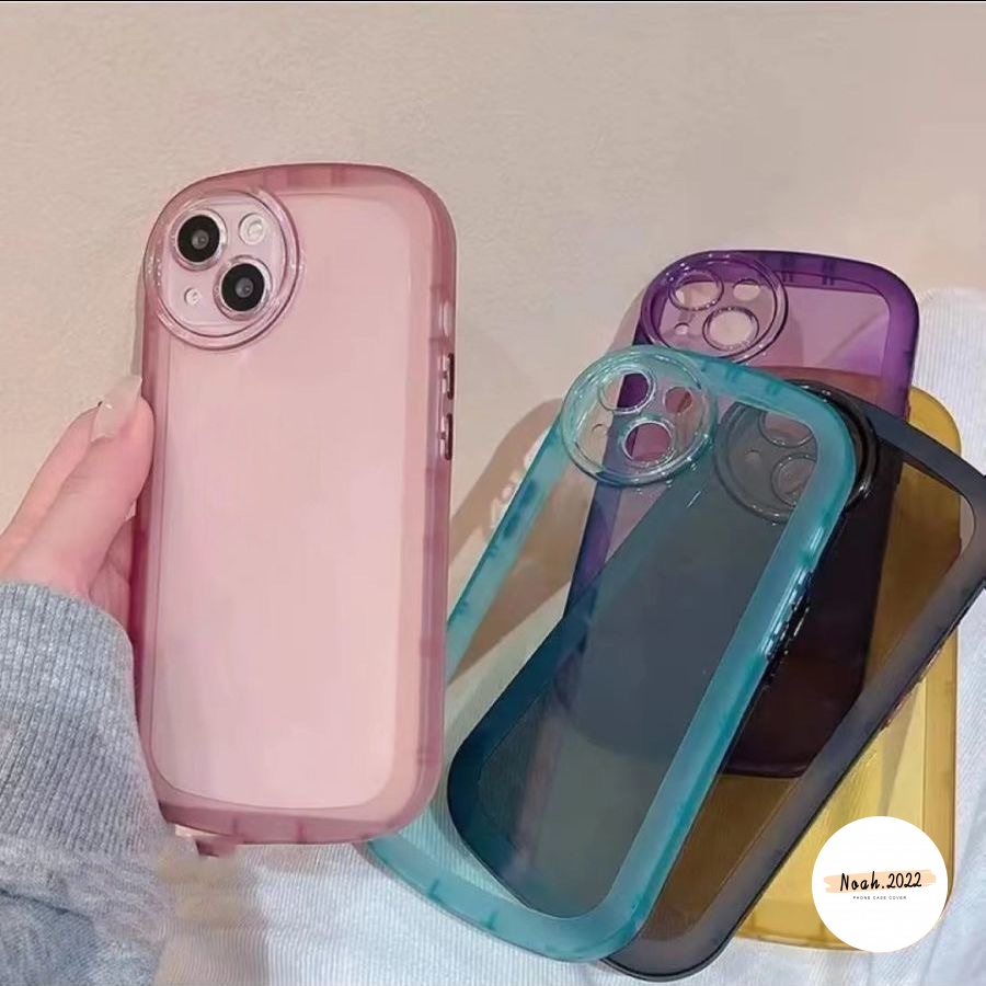 Soft Case Pelindung Lensa Bahan TPU Transparan Anti Jatuh Tahan Banting Untuk IPhone X XS 13 12 11 6 6s Plus 7 8 Plus SE 2020