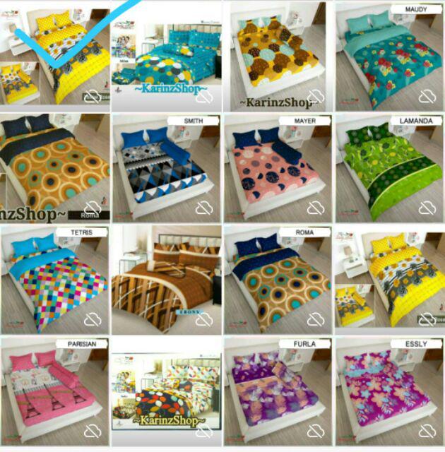 Sprei Lady Rose Uk. 160/180 - Yellow Rose