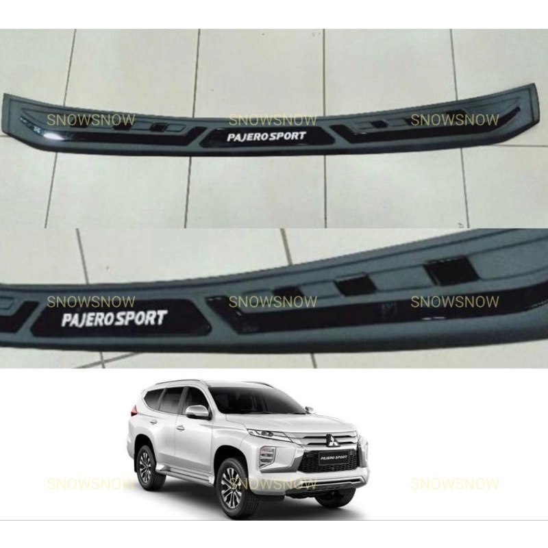 Sillplate Belakang All New Pajero 2021 2022 Up Deluxe Hitam Chrome