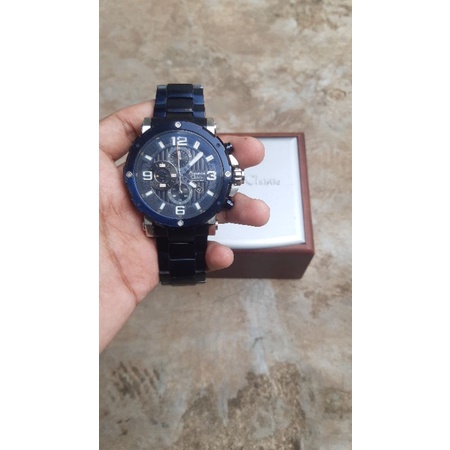 JAM TANGA PRIA 6474MC BLUE NAFY