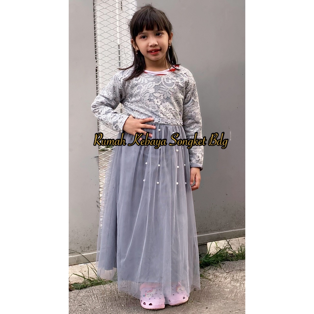 DRESS ANAK EVELINE 3 - 12TAHUN / DRESS ANAK/ GAMIS ANAK/ BAJU ANAK/GAMIS BAGUS MURAH/BAJU LEBARAN RUMAH KEBAYA BANDUNG RUMAH SONGKET BANDUNG