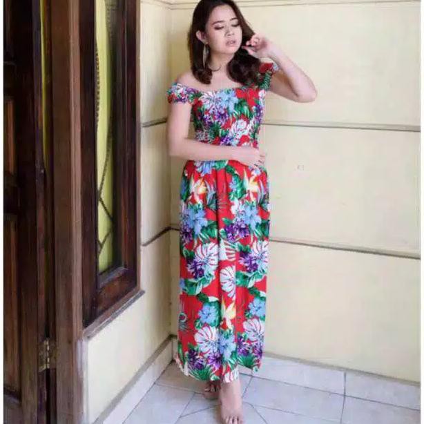 Dress Kerut Bali /Daster Kerut Bali Daster Panjang Bali Longdress Bali