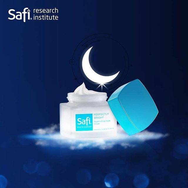 Safi Ultimate Bright Replenishing Night Cream (k.baru)