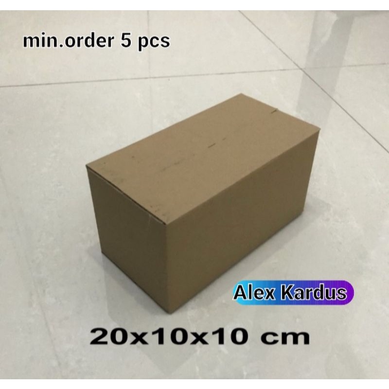 

Kardus / box / 20x10x10 cm / karton packing polos baru ST