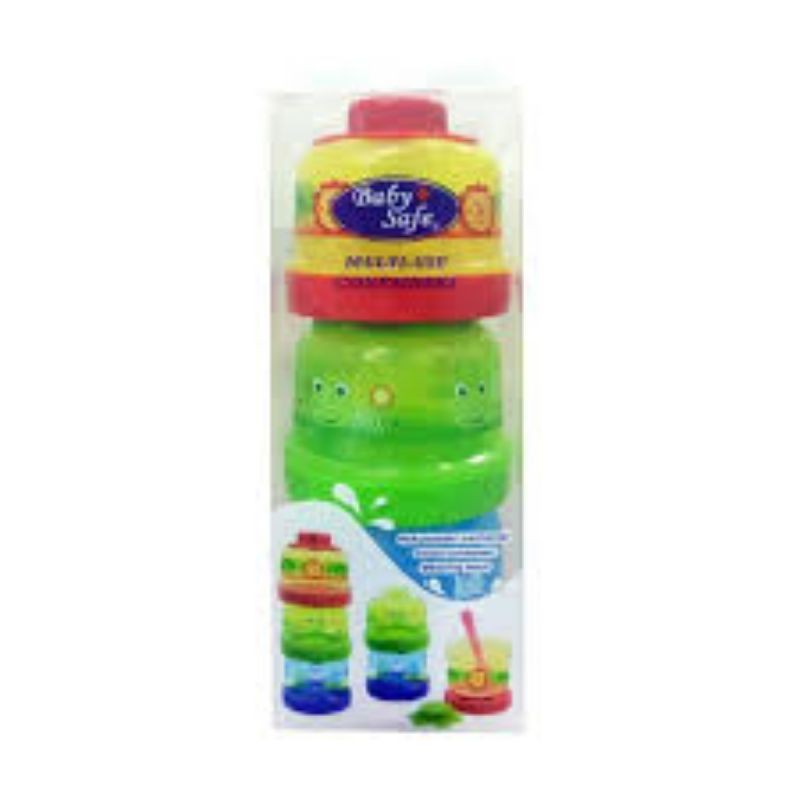 Baby Safe Multi Use Container Susu Bubuk BS33A / Babysafe Tempat Susu 