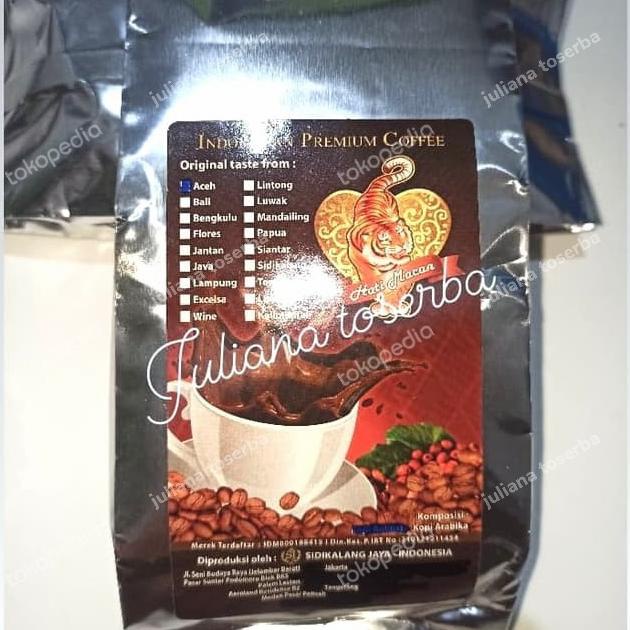 

PREMIUM kopi arabika Sidikalang Jaya Indonesia HATI MACAN -Diskon Besar