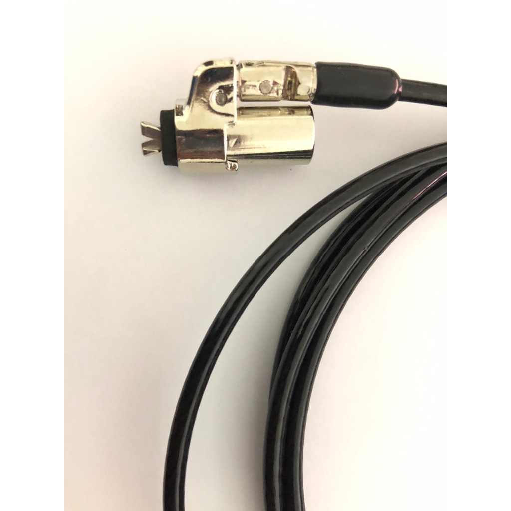 Kunci pengaman NB 3x5mm 1.8m cable sling keys for dell laptop LU-195 LU195 - security lock 1.8 meter