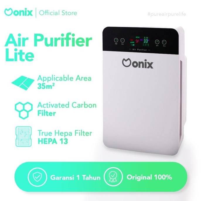 Onix Air Purifier Lite Touch Display Pembersih Udara HEPA Filter | Alat Pendingin Ruangan