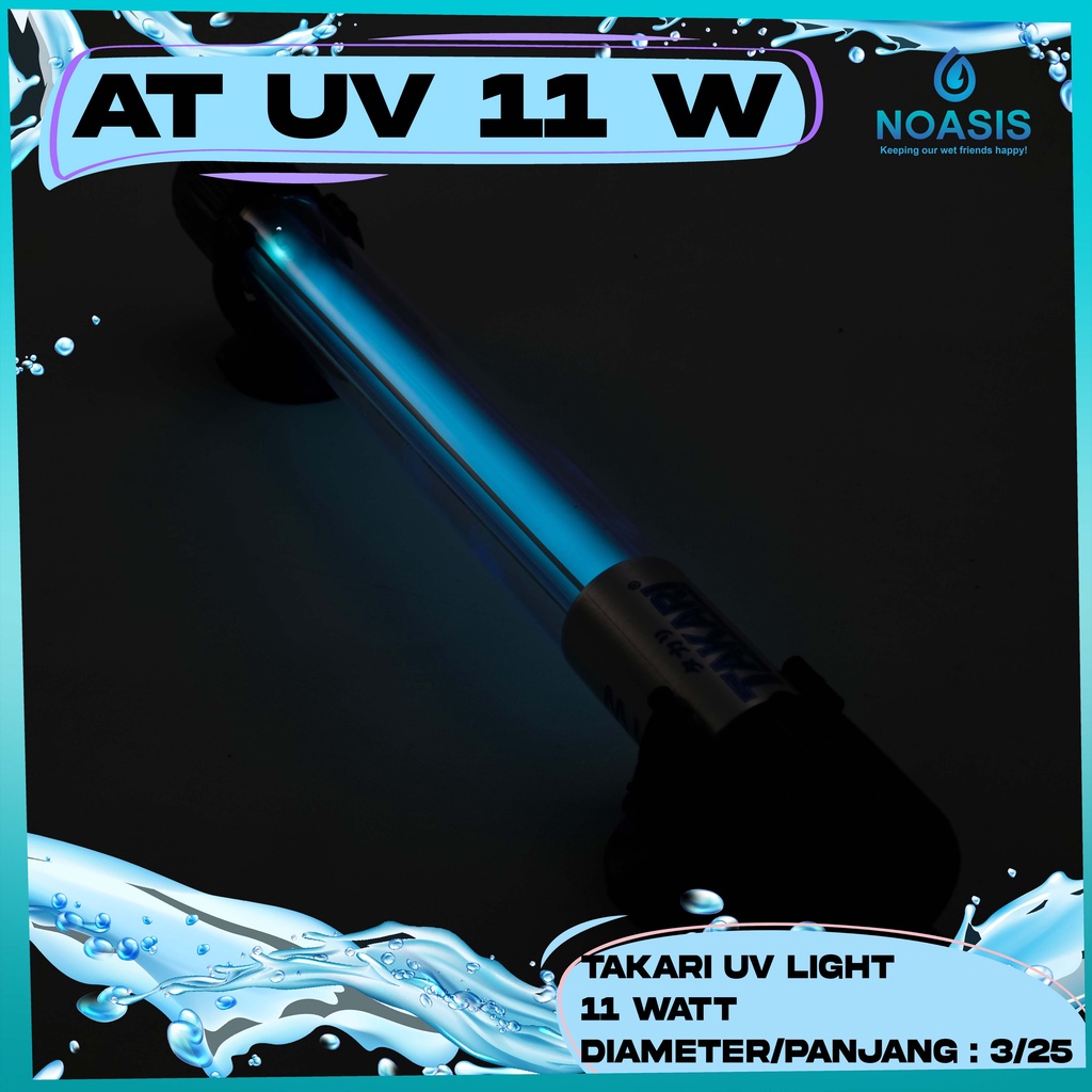 LAMPU UV ULTRAVIOLET AQUARIUM TAKARI 11 WATT AQUASCAPE