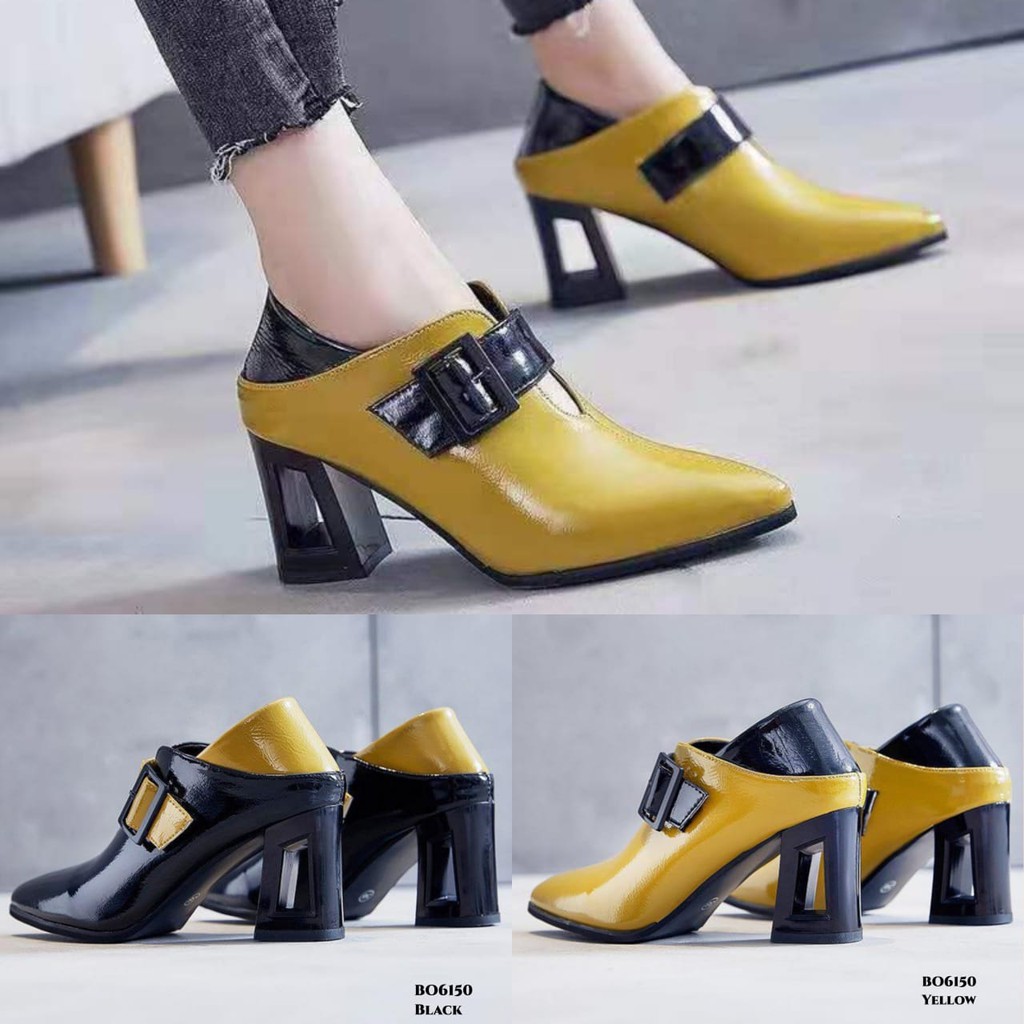 RESTOCK WYN  SEPATU BOOTS HEELS KOREA BO6150