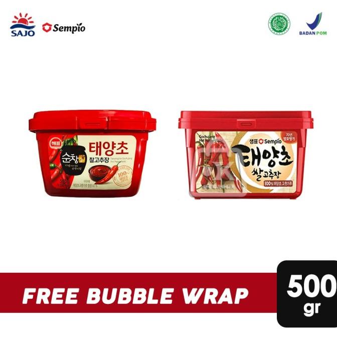 

[[COD]] Sajo Gochujang - Hot Pepper Paste / Pasta Cabe Gochujang Korea [500 g] STOK TERBATAS Kode 347