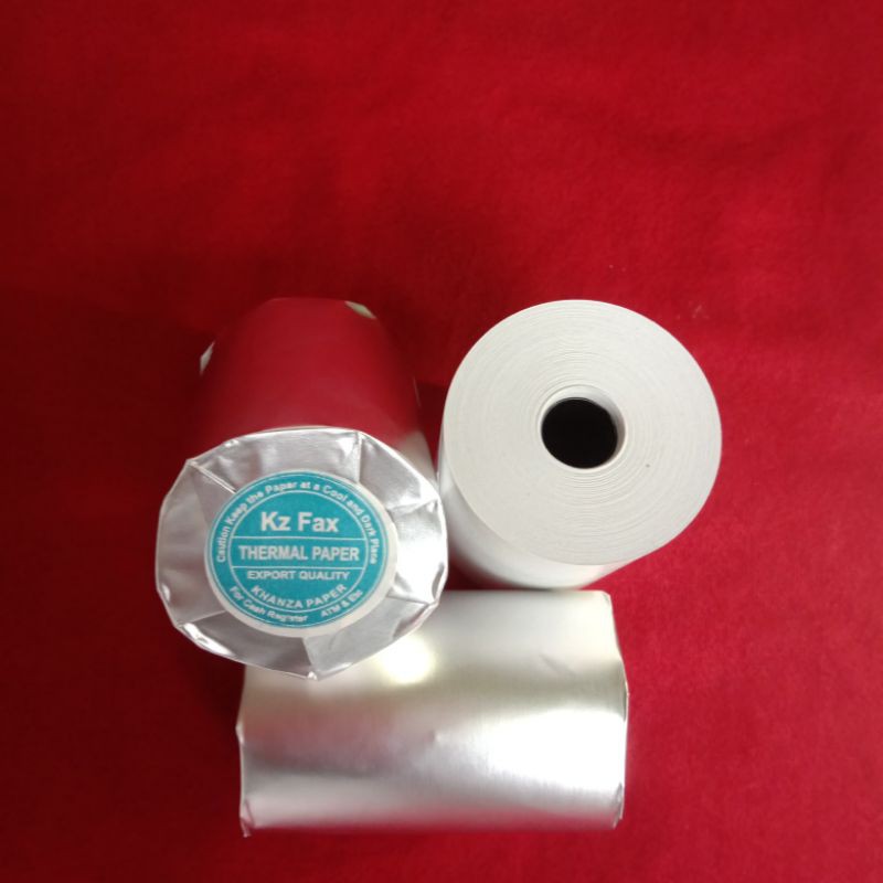 

kertas Struk thermal edc ukuran 57x40mm(harga 10 roll)