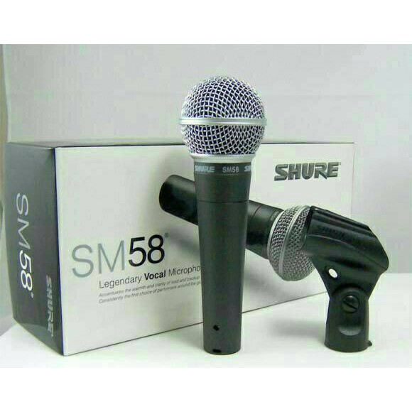 ORIGINAL ASLI MIC MIK MICROPHONE SHURE SM 58 ORIGINAL ASLI