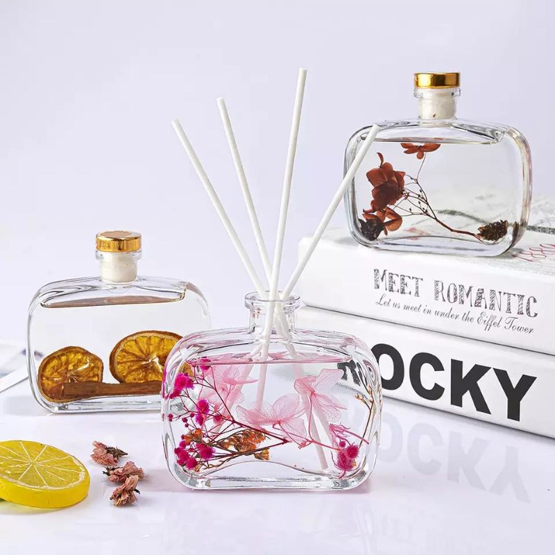 REED DIFFUSER PREMIUM 100 ML DENGAN BUNGA ASLI AROMA DIFUSER STICK RATTAN ROTAN AROMATHERAPY WIACHNN