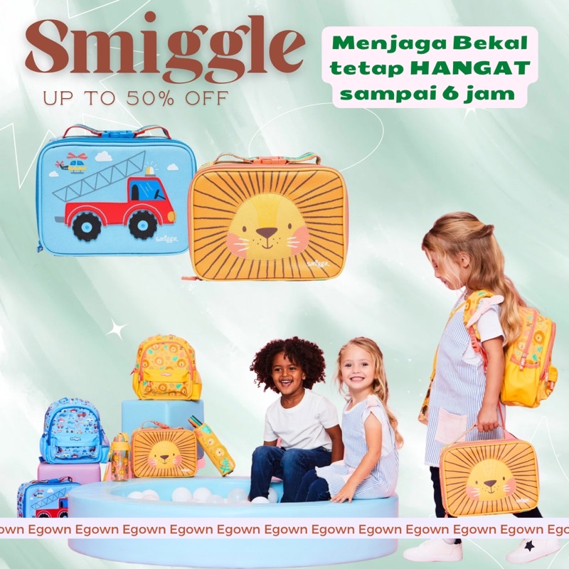 Kado Anak smiggle Original Lunchbag Teeny la la