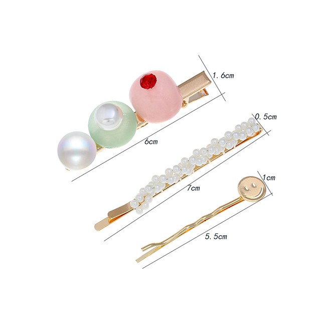 LRC Jepit Rambut Fashion Acrylic Hairpin F5695X