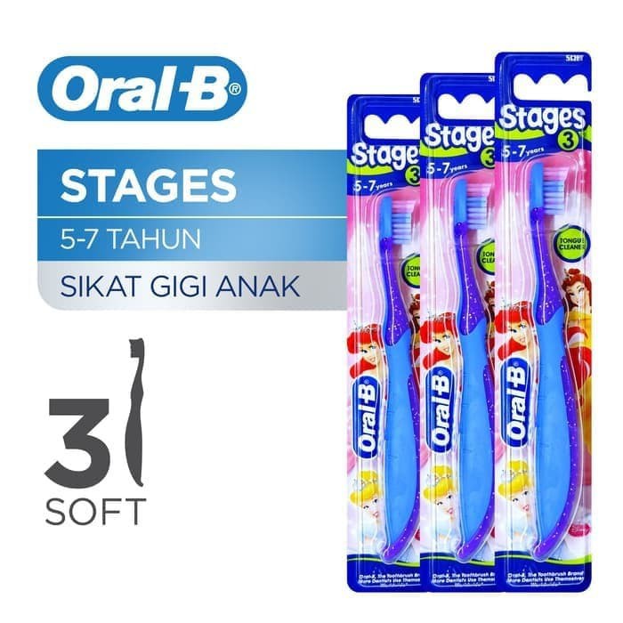 *ON SALE* Oral B Kids / Baby Toothbrush Tooth brush Stage 1 2 3 4 - Sikat Gigi Anak