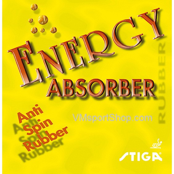 Stiga Energy Absorber - Anti Spin Karet Rubber Bet Bat Pingpong