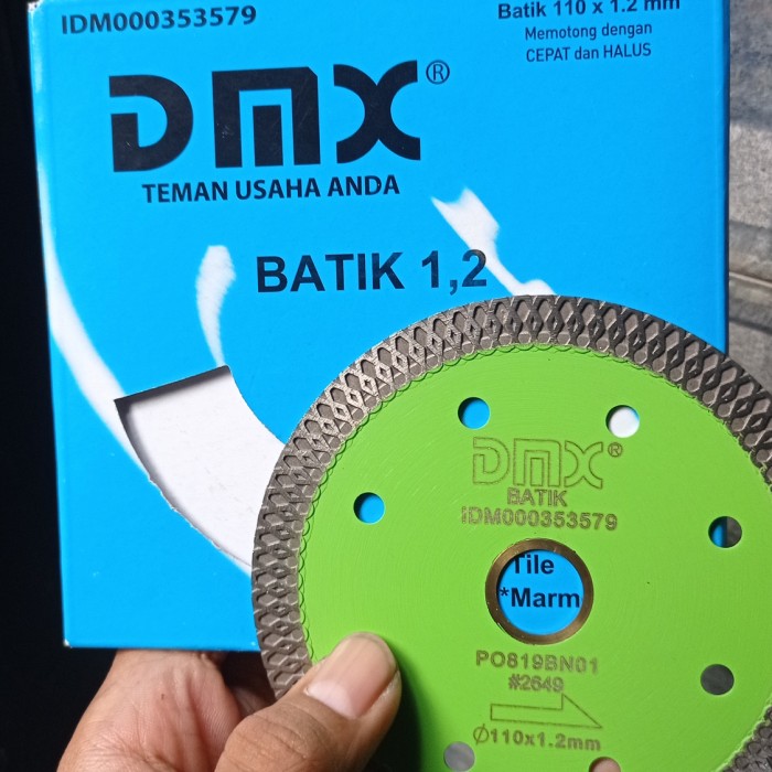 ST | Mata pisau potong granit DMX 4" in BATIK