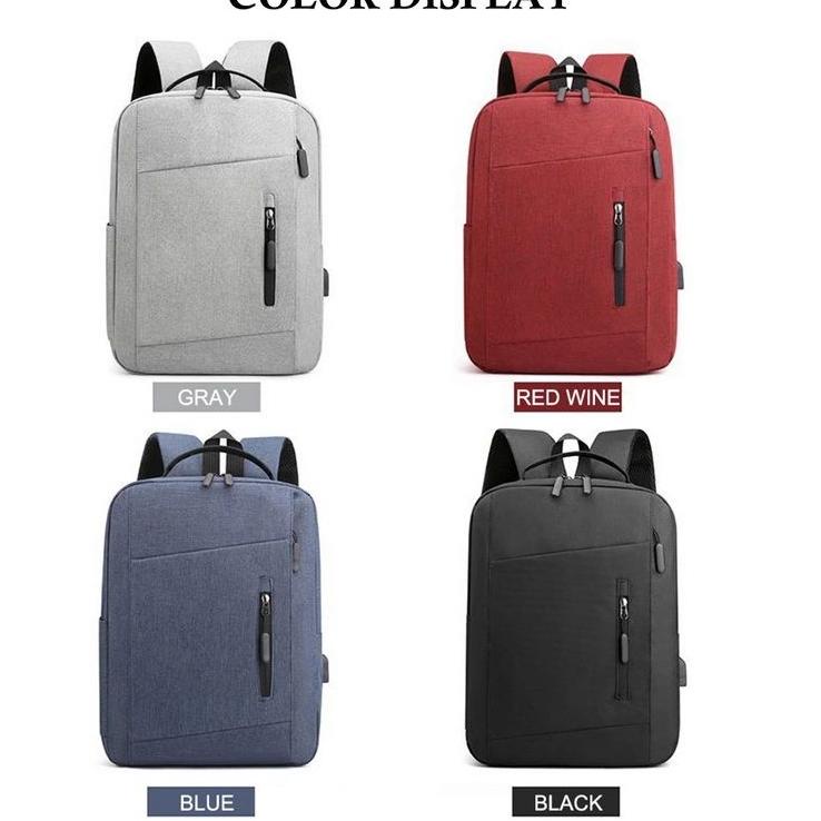 Sedang Diskon JS_DISTRO Klub New Arrival - Tas Ransel Laptop IAC Backpack Up to 14 inch - Tas Pria Tas Wanita Dayp