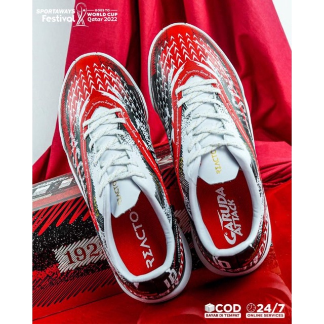 Specs Sepatu Futsal Metasala Nativ IN - Hitam - Ls 3 IN - Ls Tirta IN - Sepcs Reacto Blitz Ga in