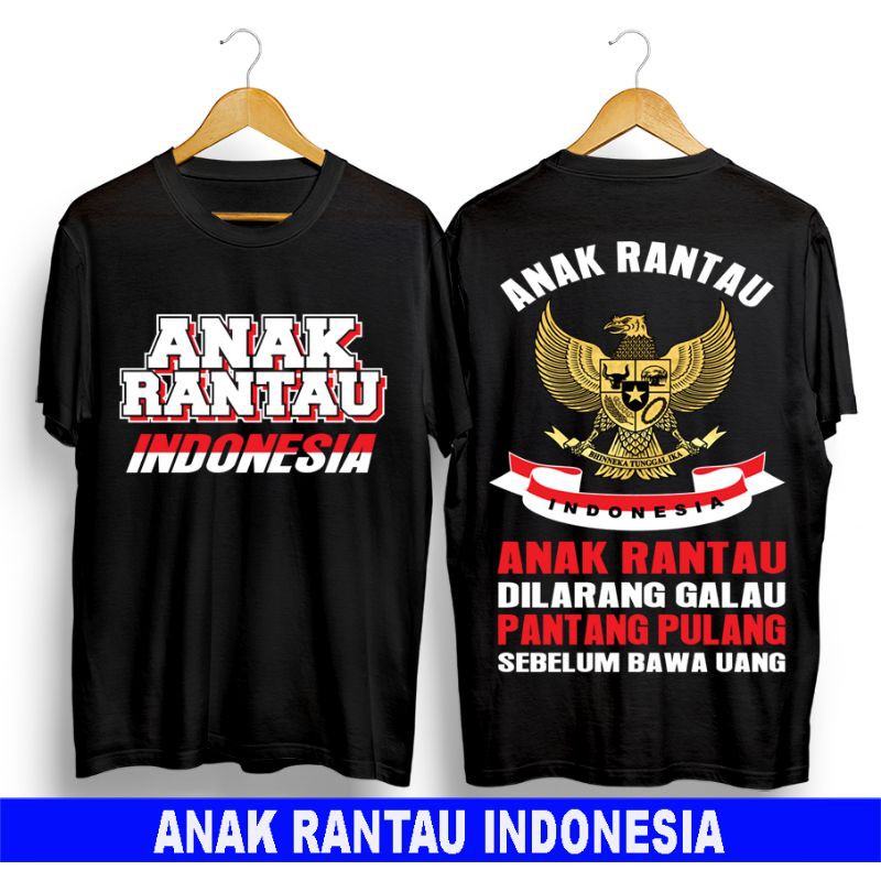 BAJU T-SHIRT KAOS PRIA ANAK RANTAU INDONESIA GARUDA