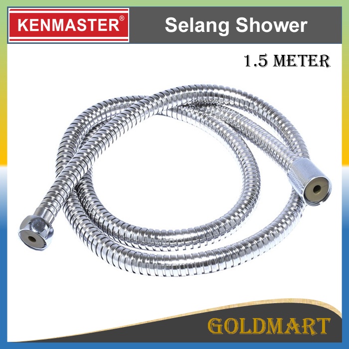 Selang Jet Shower 1.5 m / Kenmaster Selang Shower Flexible Hose Crum