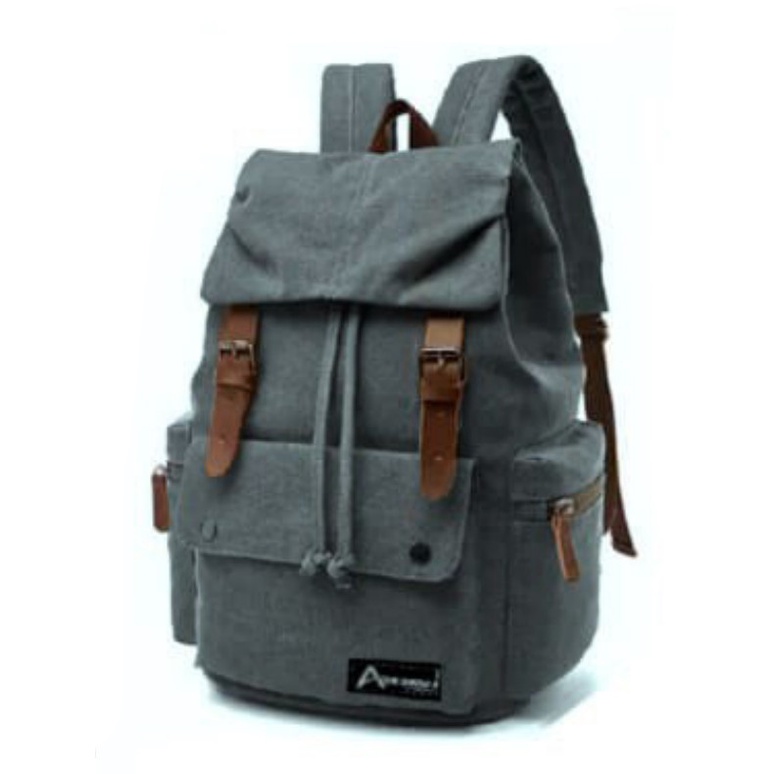 ABSOLUTE Klub New Arrival - Tas Ransel Canvas II Backpack Up to 15 inc - Tas Pria Tas Ransel Sekolah-4