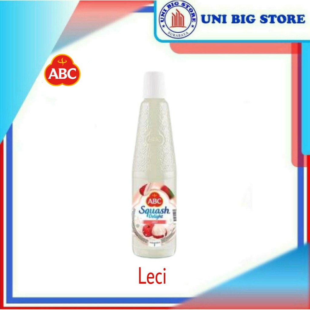 

ABC Syrup Squash Delight Lychee Sirup Leci 460 ml