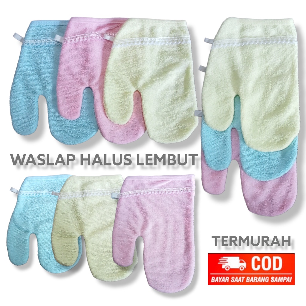 Waslap bayi lembut perlengkapan bayi baru lahir  lengkap dan komplit
