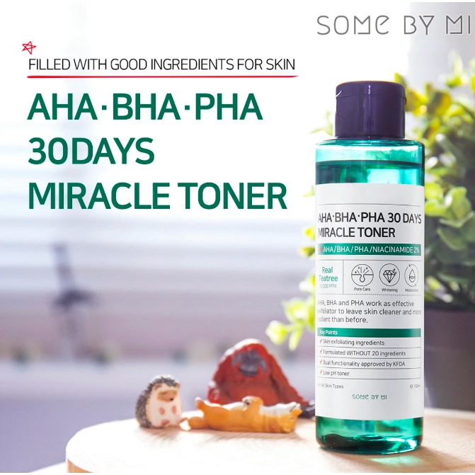 READYY - SOMEBYMI - AHA-BHA-PHA 30 days Miracle Toner 150ml - ORIGINAL (BPOM)