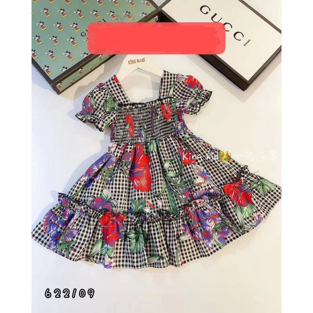 KING KID DRESS ANAK BUNGA IMPORT/ DRESS ANAK KING KID IMPORT PREMIUM
