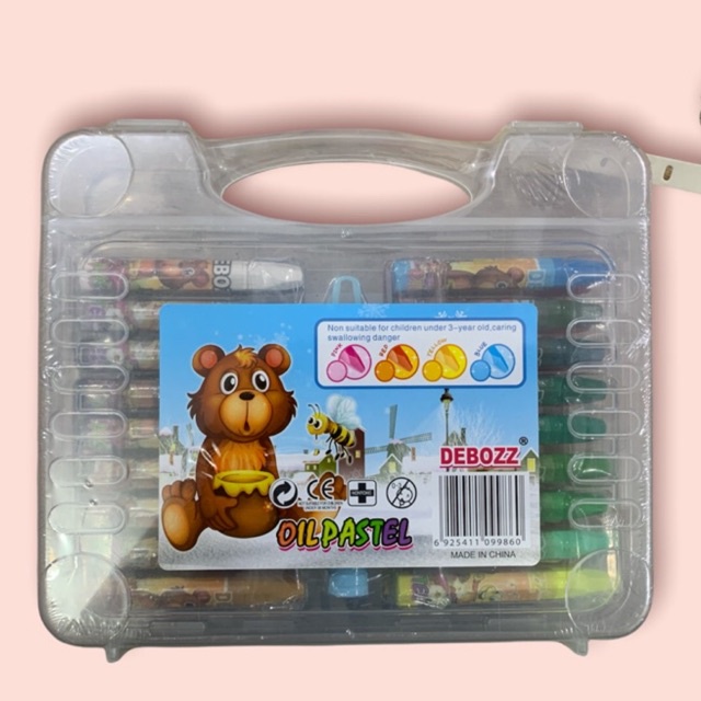 

crayon oil pastle merk debozz 12 warna dan 36 warna