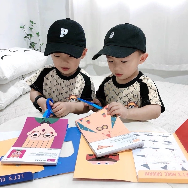 mideer activity art lets cut paper let sticker children activity