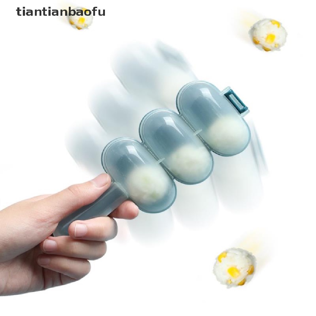 [tiantianbaofu] 1PC Creativity Rice Ball Molds Sushi Mold Maker DIY Sushi Maker Rice Mold Boutique