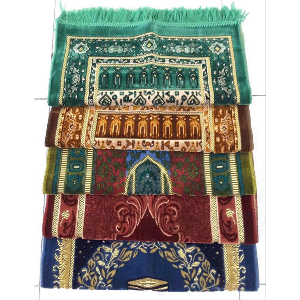 SAJADAH AL ARABIA BULU TURKY 70×110 / SAJADAH BESAR TURKIYE BULU HALUS