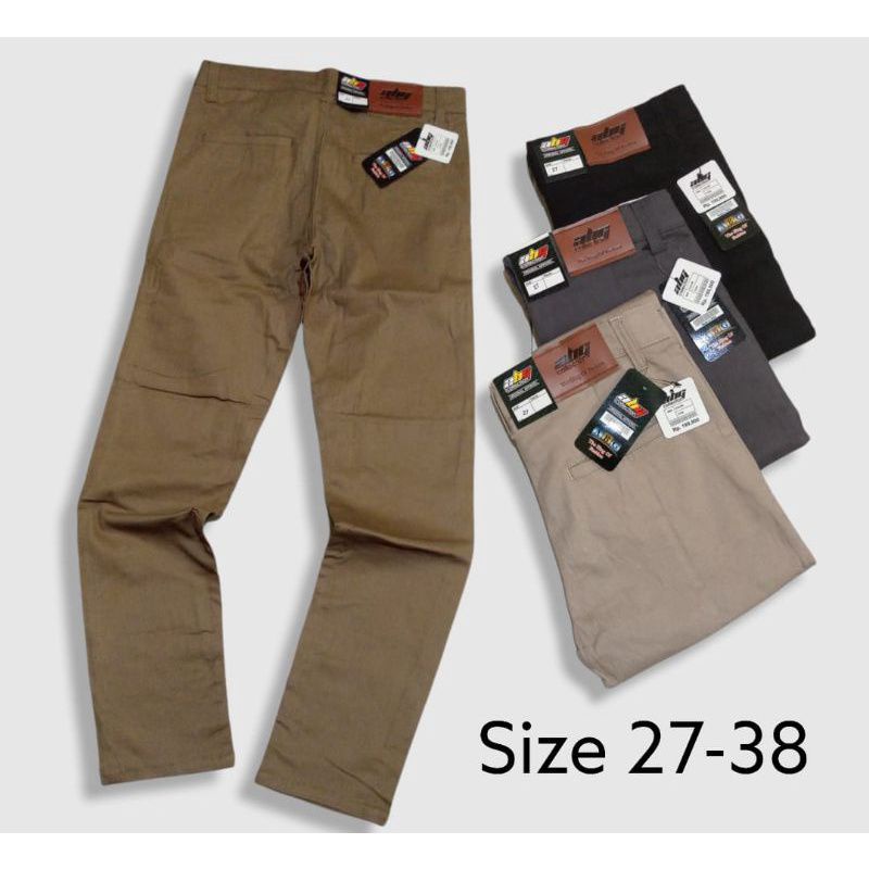 CELANA PANJANG CHINOS PREMIUM SLIMFIT REALPICT//CELANA CHINO/CELANA KAIN/CELANA KANTOR