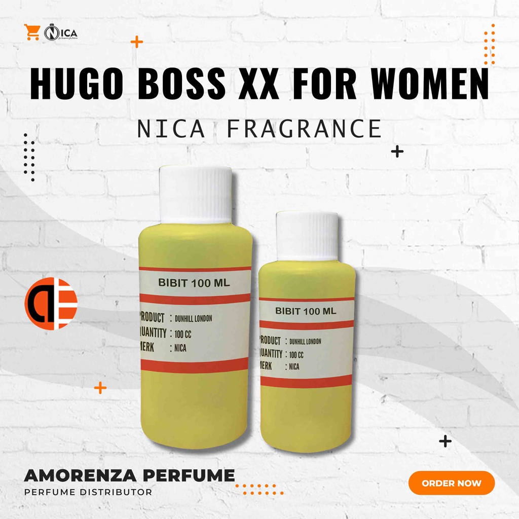 Bibit Parfum Murni HUG0 B0SS XX F0R W0MEN - BOOT XX WOMEN Nica Fragrance 500ml Segel Pabrik