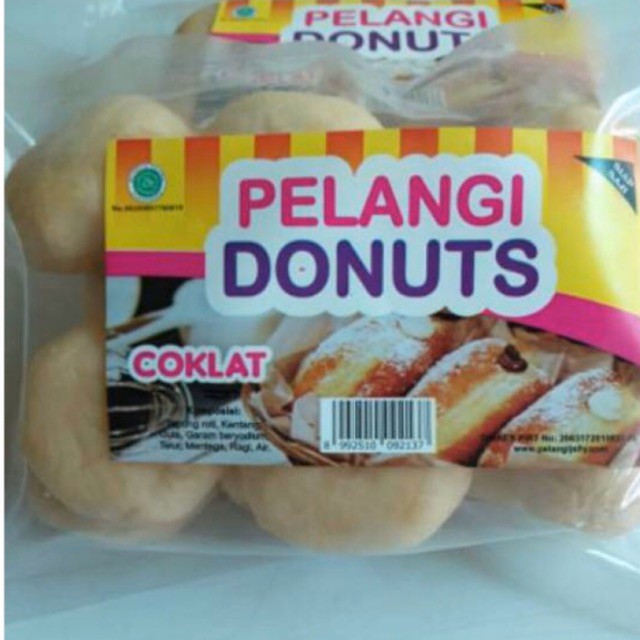 

Donat Pelangi isi 10 pcs