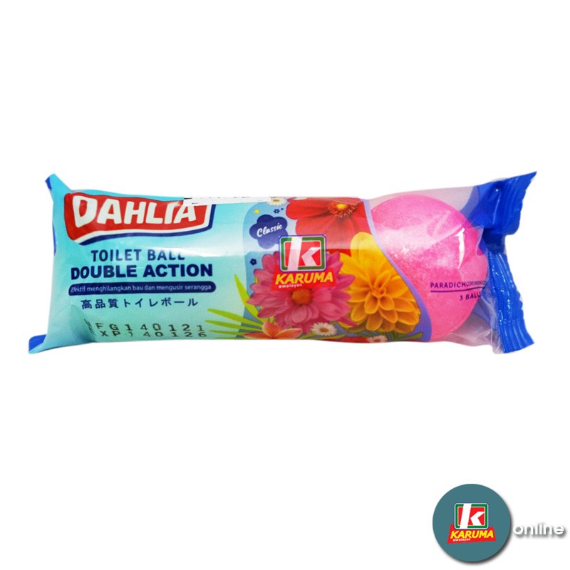 Kapur Barus Toilet Ball Dahlia | Dahlia Kapur Barus Toilet