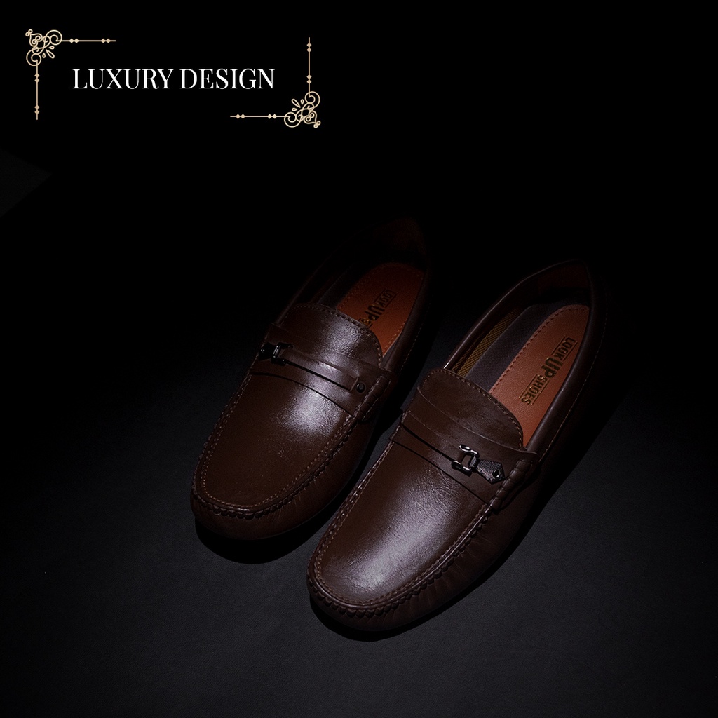 Sepatu Pantofel Pria Kerja Formal Dinas Anti Slip Loafers Casual Hitam Kasual Kantor Cowok Original