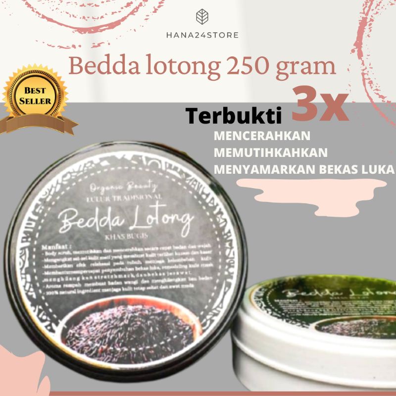 BEDAK LOTONG BUBUK/LULUR BEDDA LOTONG / BEDAK LOTONG / LULUR VIRAL